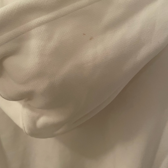 White Adidas cropped hoodie size XL - Picture 10 of 11